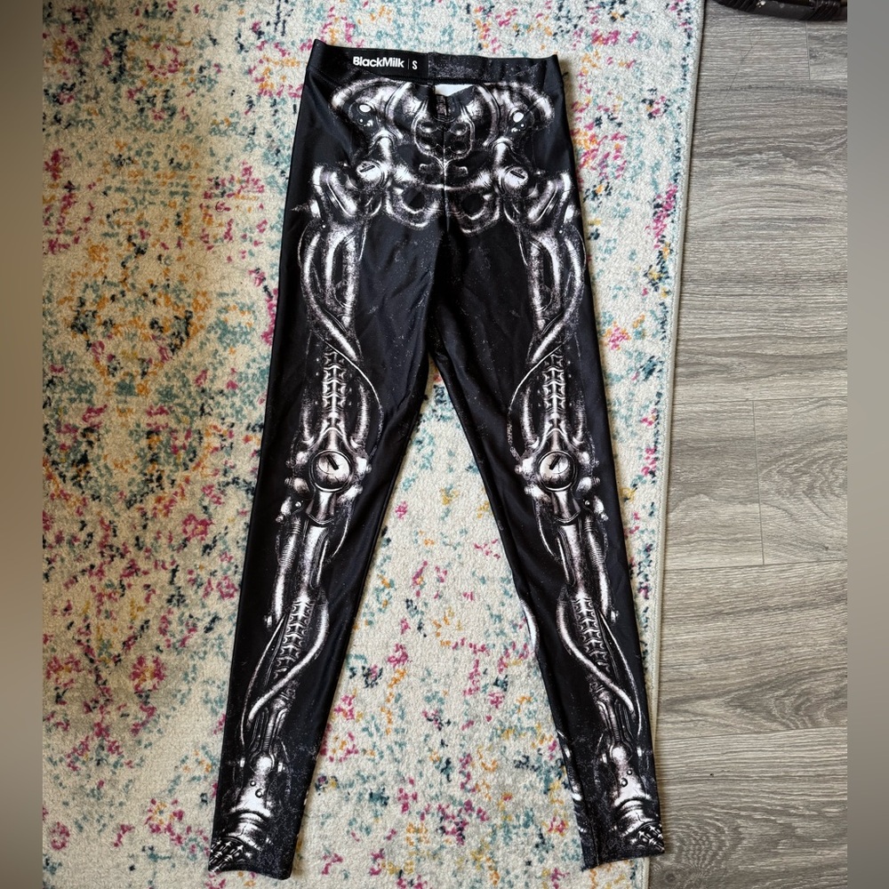 BlackMilk Mechanical Skeleton Leggings - LIMITED